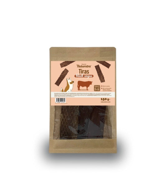 Snack natural para perros de tiras de panza de vacuno 200 g NaturExtra