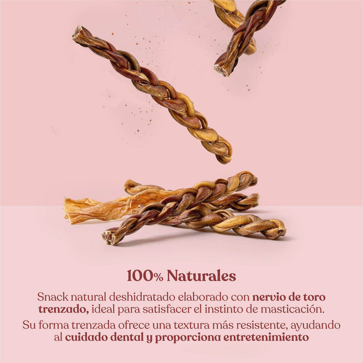 Snack Nervio de Toro para Perros de Larga Duración 30 cm 265 g dr.bimix