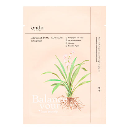 Adenosine &amp; Zhi Mu Lifting Mask Tang-Tang Ondo Beauty 36.5