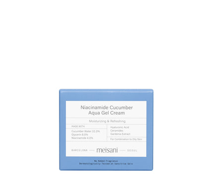 Niacinamide Cucumber Aqua Gel Cream Meisani