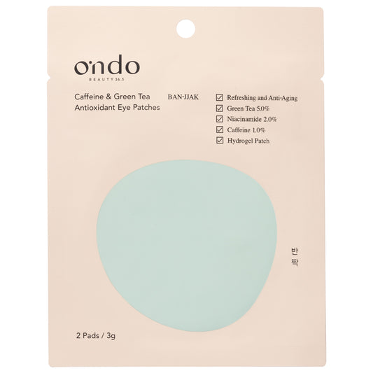 Caffeine & Green Tea Antioxidant Eye Patches Ondo Beauty 36.5