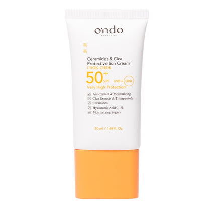 Ceramides &amp; Cica Protective Sun Cream Ondo Beauty 36.5