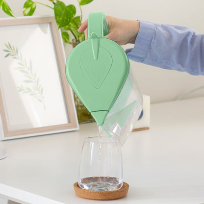 Jarra Verde Alkanatur Drops con 1 filtro Zeolita Clinoptilolita