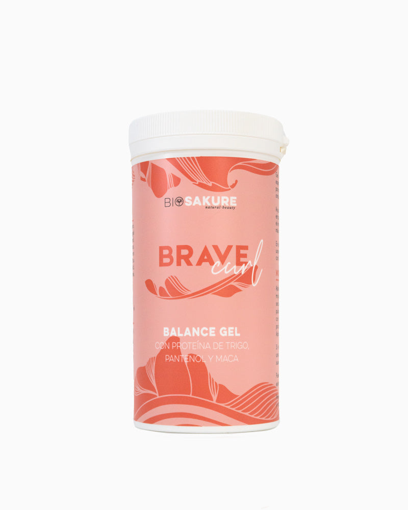 Gel Para Pelo Rizado Con Proteína, Más Encogimiento Brave Curl Gel 500 Ml Bio Sakure_0