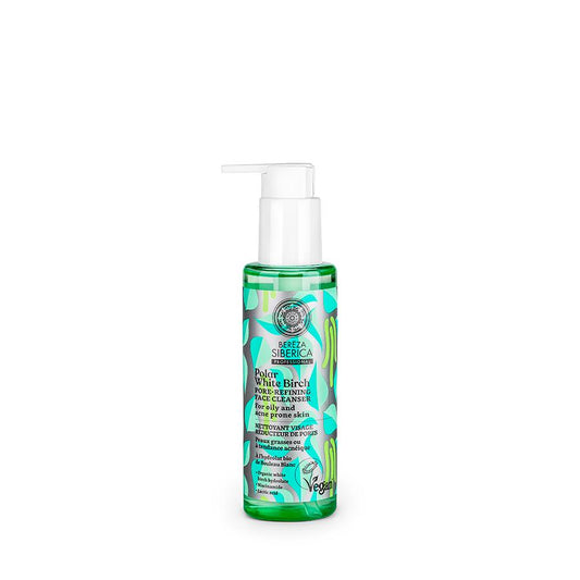 Limpiador facial Refinador de poros Bereza Natura Siberica 145 ml