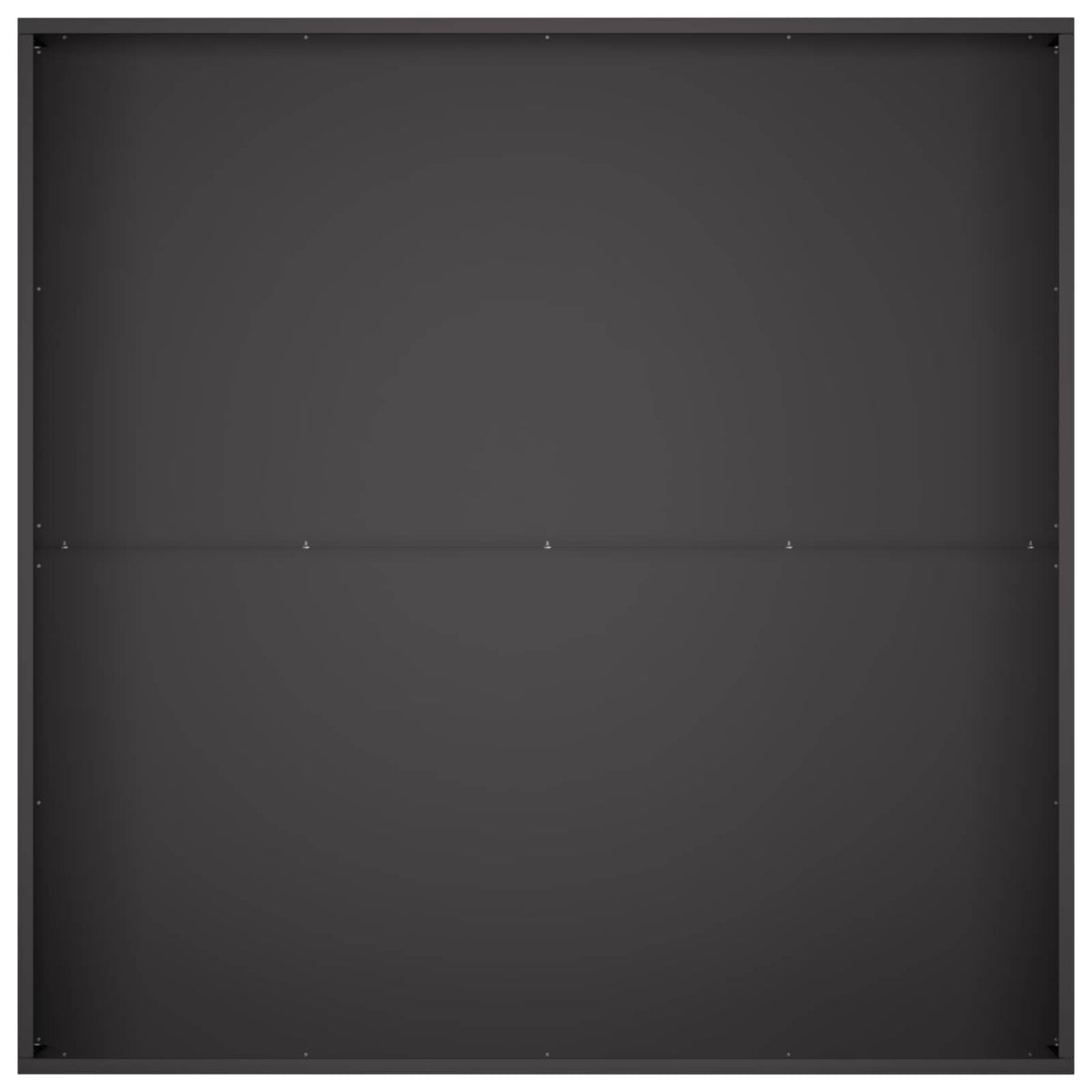 Macetero De Jardín Negro 80 X 80 X 30 Cm Acero Laminado En Frío_3