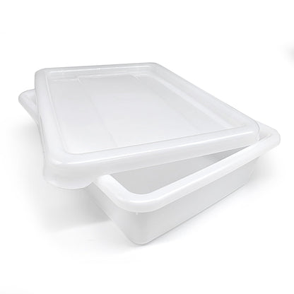 9 Bandejas Uso Alimentario Con Tapa: 1,2l Sin Bpa's (21,3 X 15,7 X 6,3cm) - Cocinas, Restaurantes, Carnicerías, Catering_0