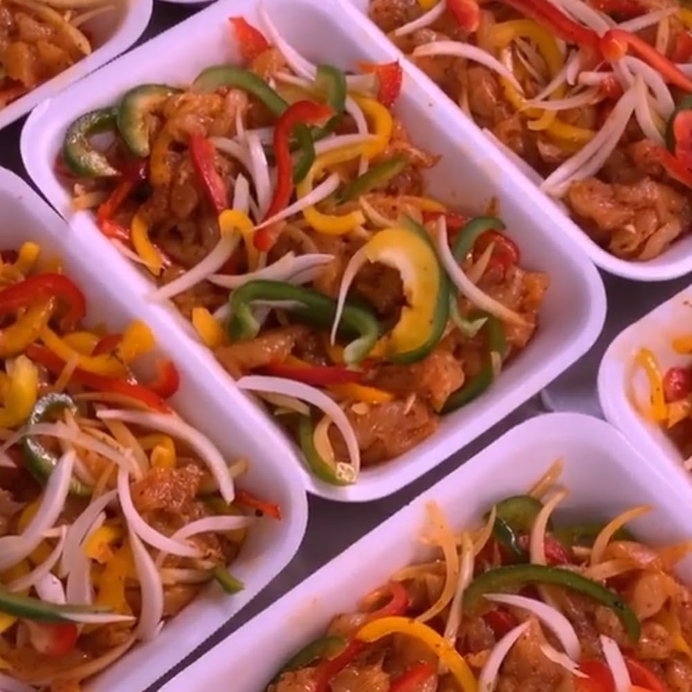 10 Bandejas Para Uso Alimentario: 1,2l Sin Bpa's (20,6 X 15 X 6,2cm) - Cocinas, Restaurantes, Catering, Hostelería_1