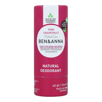 Desodorante (zero waste) Ben&amp;Anna PinkGrapefruit  40 g