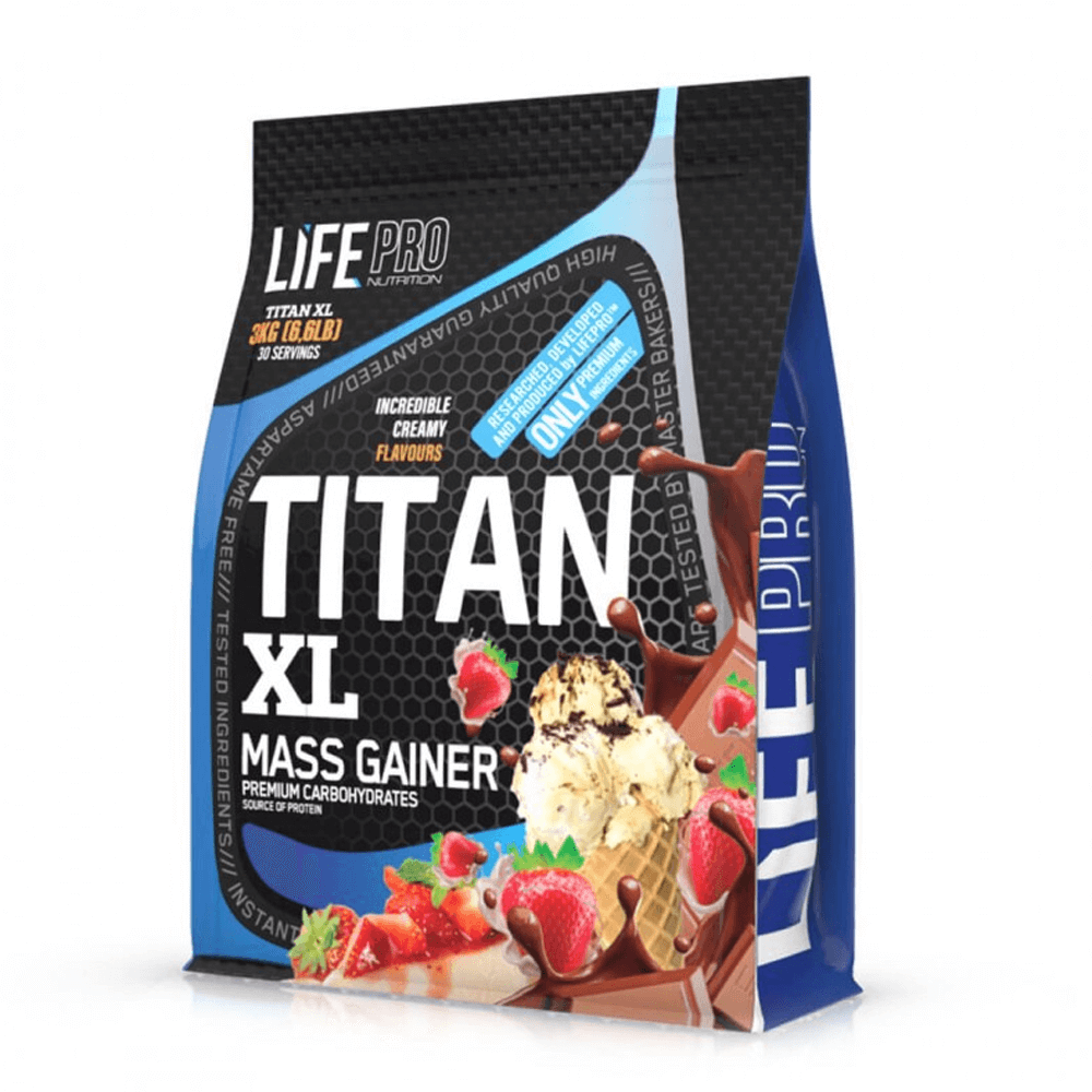 Titan - 3kg - Fresa - Ganadores De Peso Con Proteína - Lifepro_0