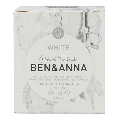Pasta de dientes blanca Ben&amp;Anna 100 ml