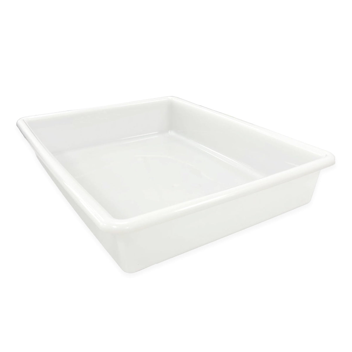 12 Bandejas Uso Alimentario: 10,7l Sin Bpa's (47,5 X 35,8 X 8,4cm) - Restaurantes, Carnicerías, Pescaderías, Catering_0