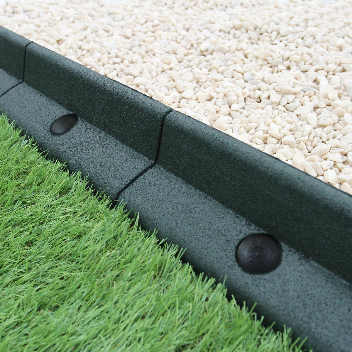 Bordes De Césped Verde Flexibles Jardín Bordes De Césped Paquete De 4 X 1.2m_2