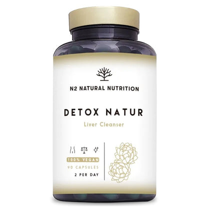 Detox Natur 45 días Hígado N2 Natural Nutrition 90 cápsulas