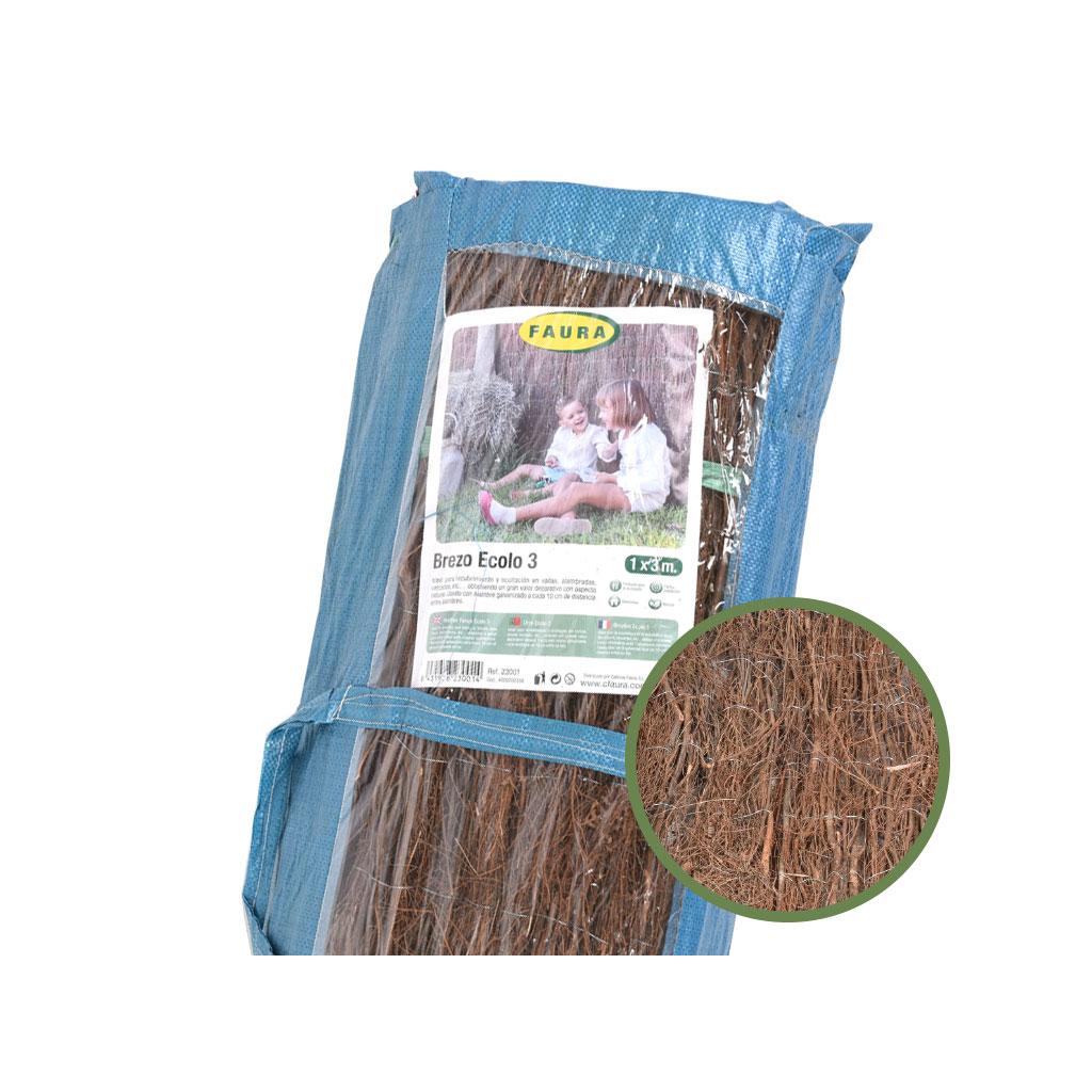 Seto Ocultación Natural Brezo importación Eco3 Faura 1 x 3 m