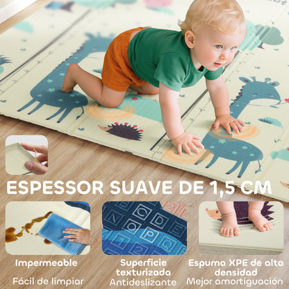 Alfombra Para Bebés Aiyaplay Xpe Multicolor 196x176x1.5 Cm 431-081v02mx_5