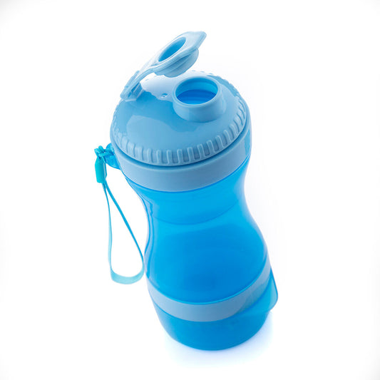 Botella Con Depósito De Agua Y Comida Para Mascotas 2 En 1 Pettap Innovagoods / Vetonek_0