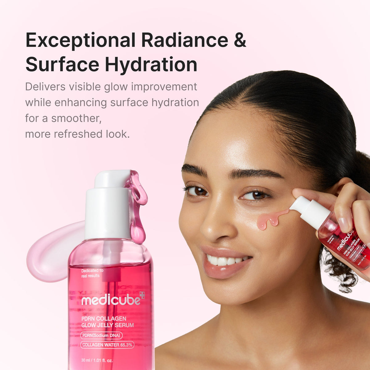 PDRN Collagen Jelly Glow Serum Medicube 30 ml