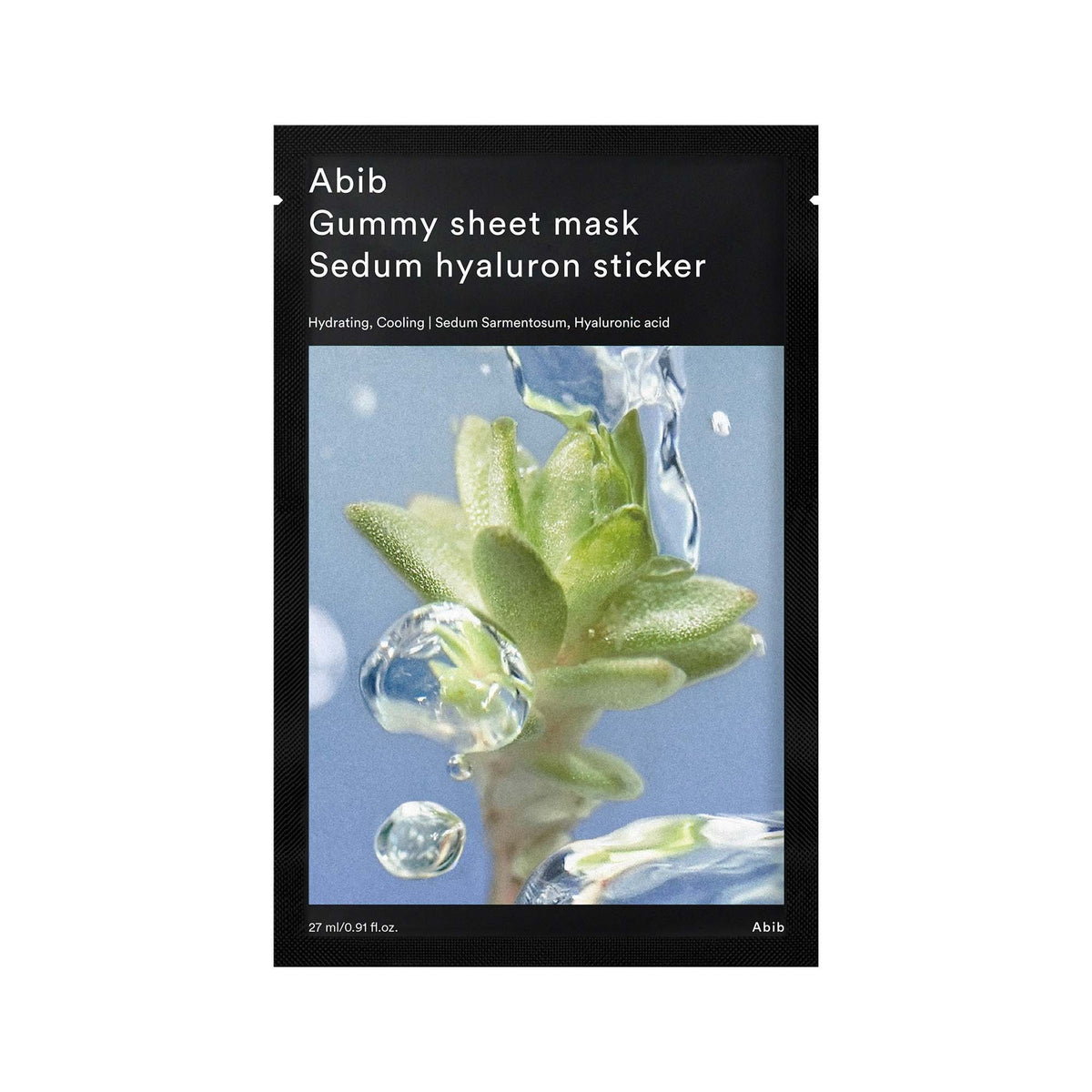 Gummy Sheet Mask Sedum Hyaluron Sticker Abib