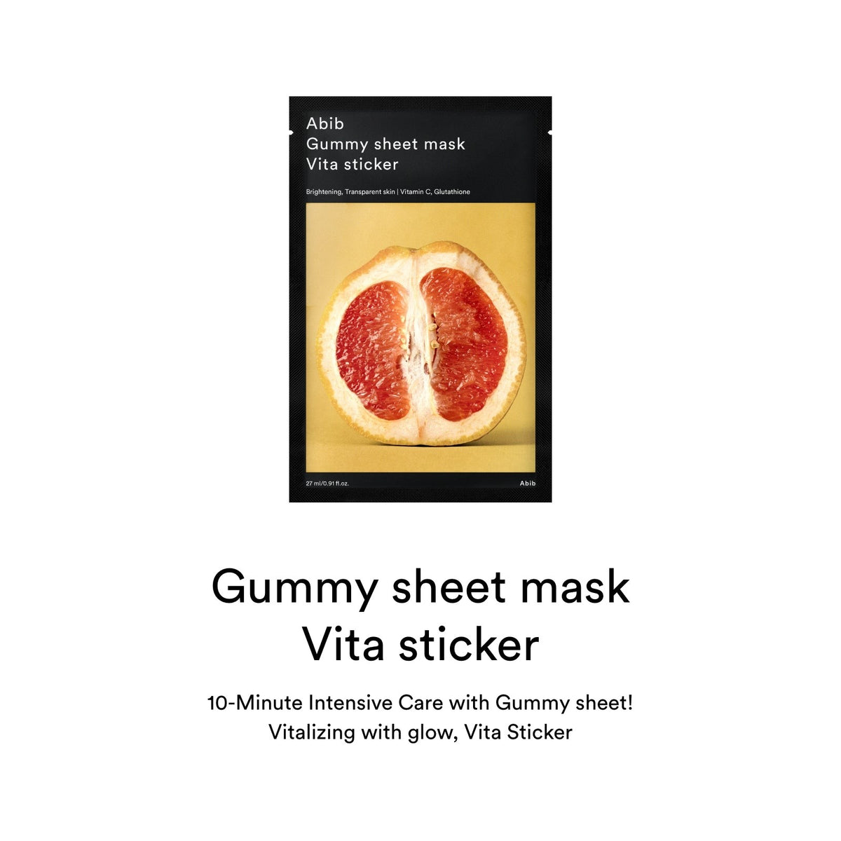 Gummy Sheet Mask Vita Sticker Abib