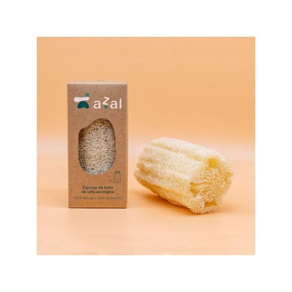Esponja de Luffa exfoliante corporal 7,5 x 15 cm