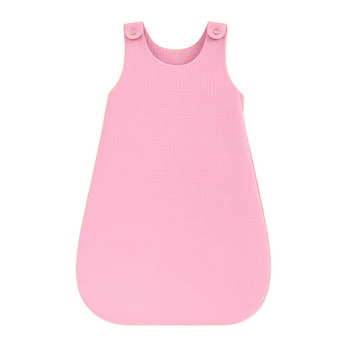 Saco De Dormir De Verano De Algodón Orgánico Rosa_0