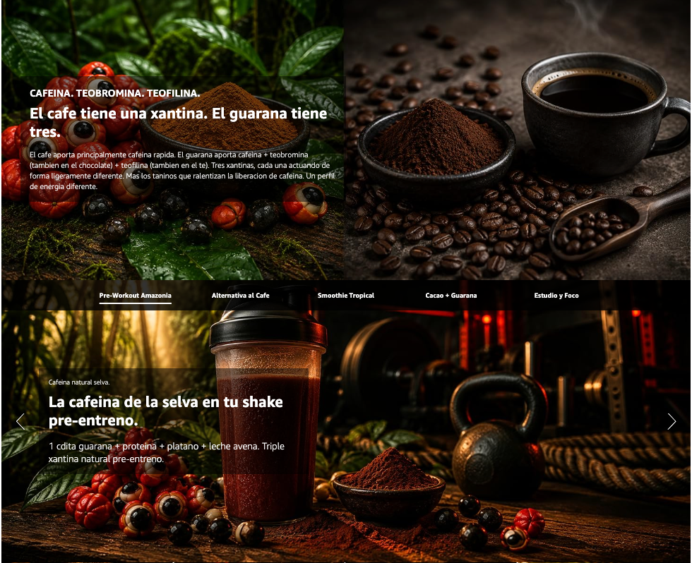Guaraná En Polvo Bio - 100g | Superalimento Ecológico Vegano Para Batidos, Smoothies Y Zumos, Sin Azúcares Añadidos_4