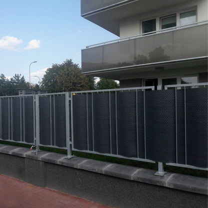 Panel De Ratán Para Balcón O Valla (blanco) 100x300 Cm_1