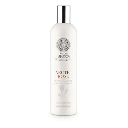 Champú reparador de rosa ártica de Noirs Copenhagen Natura Siberica 400 ml