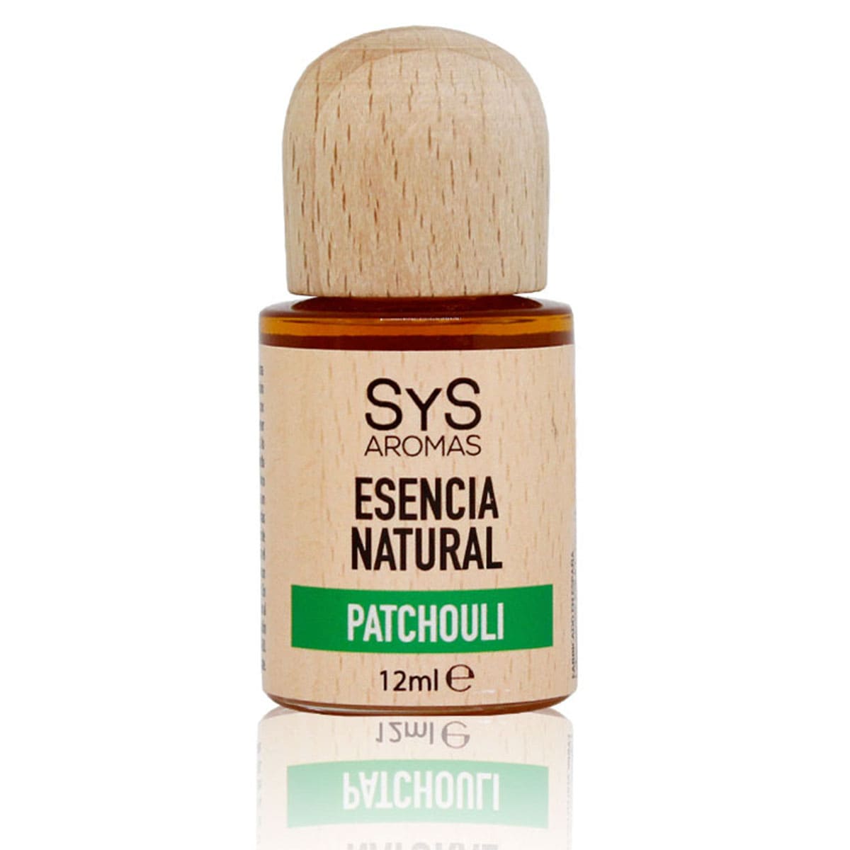 Esencia Natural Patchouli SYS Aromas 12 ml | Aroma Amaderado y Dulce | Para Quemadores y Humidificadores_0