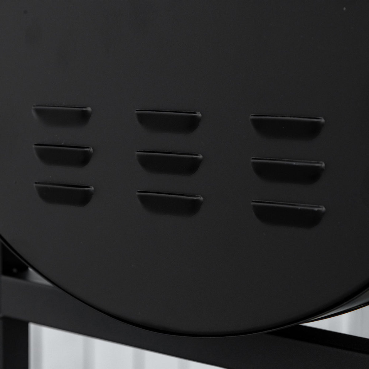 Barbacoa De Carbón Outsunny Negro 90x45x96 Cm Metal_3