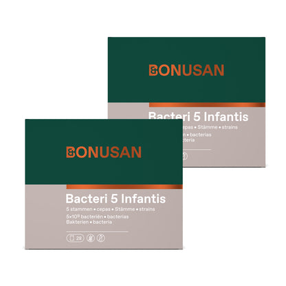 Pack 2x Bacteri 5 Infantis Bonusan 2x28 Sobres