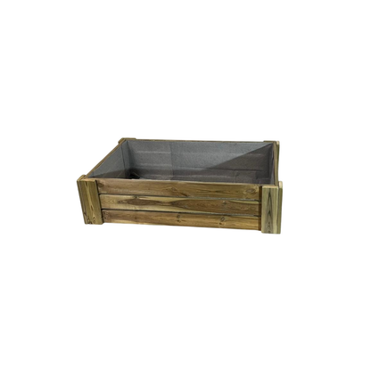 Cajón De Cultivo Solana. Altura De 30 Cm. Sin Base. Vidahuerto 120x80x30 Cm._3