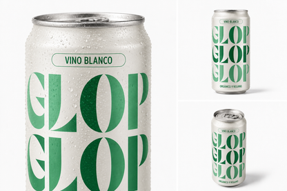 Pack 12 Latas Vino Blanco Eco Vegano Lata 250 Ml_1