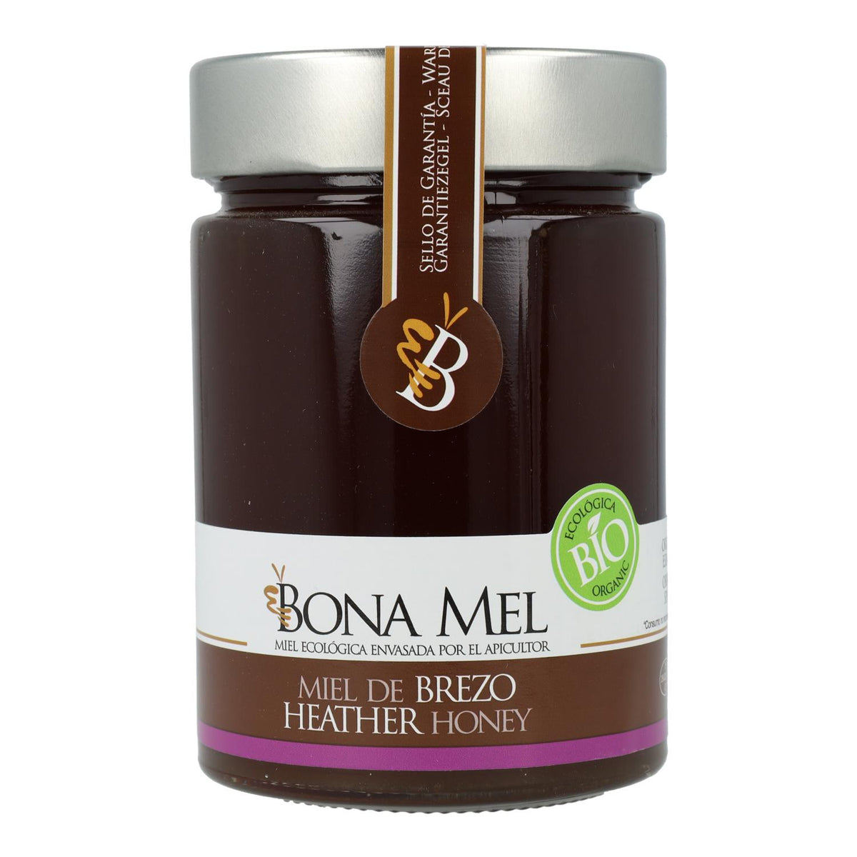 Miel de Brezo Ecológica Bona Mel, 450 g