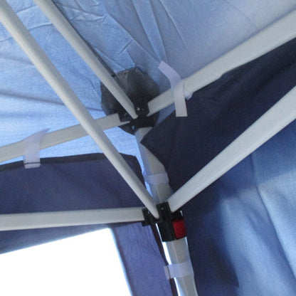 Carpa Plegable Outsunny 295x295x258 Cm Azul_4