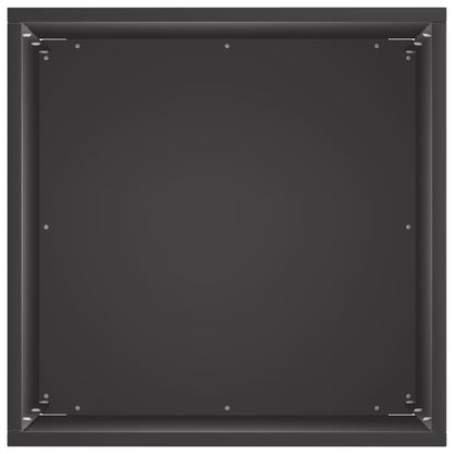 Macetero De Jardín Negro 40 X 40 X 50 Cm Acero Laminado En Frío_3