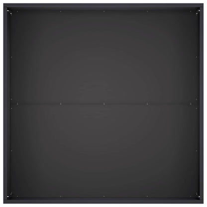 Macetero De Jardín 2 Uds. Negro 80 X 80 X 40 Cm_4