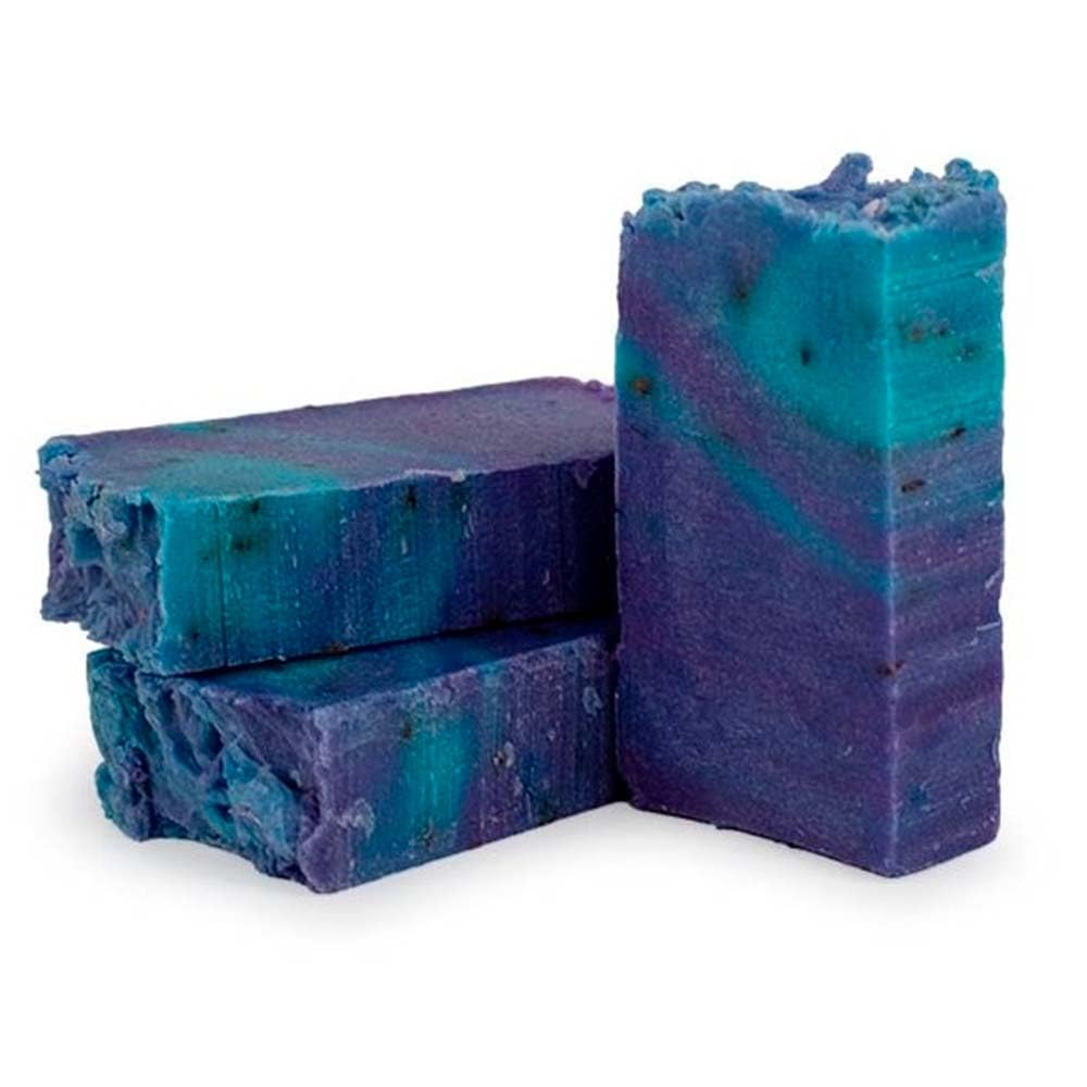 Jabón Natural De Lavanda (90g) - Indicado Para Después Del Afeitado - Piel Sensible, Seca Y Dañada - Reduce El Acné_0