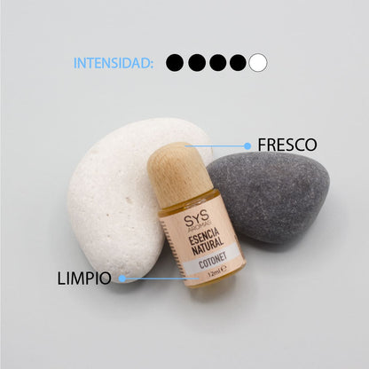 Esencia Natural Cotonet SYS Aromas 12 ml | Aroma Fresco y Limpio | Para Quemadores y Humidificadores_2