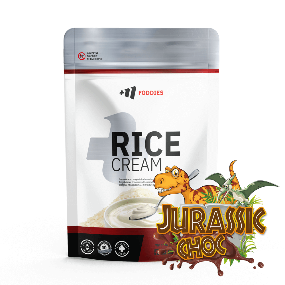 Rice Cream (crema De Arroz Pregelatinizada) - 2kg - Jurassic Choc - Fuente De Carbohidratos De Buena - Masmusculo_0