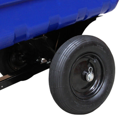 Remolque Basculante Atv Y Trituradora De Ramas De 15 Hp_4