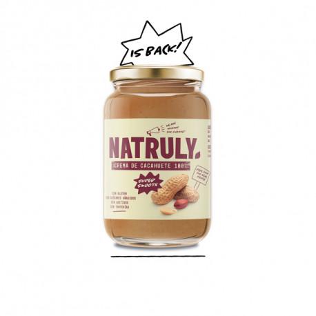 Crema Cacahuete Smoothy Natruly 500 gr