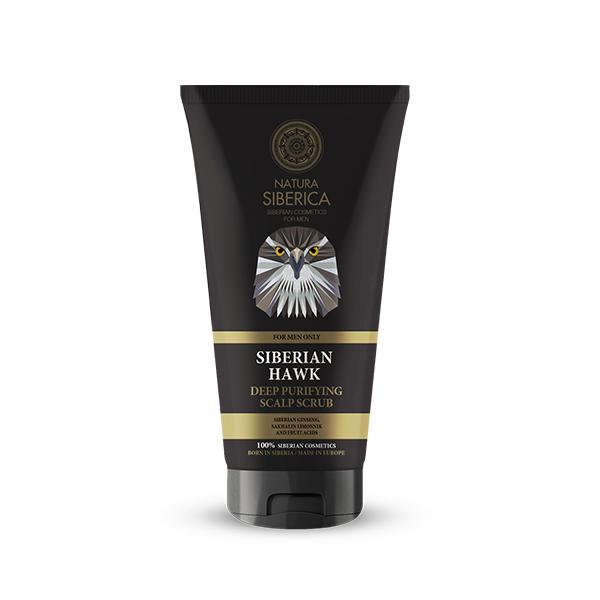 Exfoliante purificante profundo del cuero cabelludo Halcón Siberiano Natura Siberica 150 ml