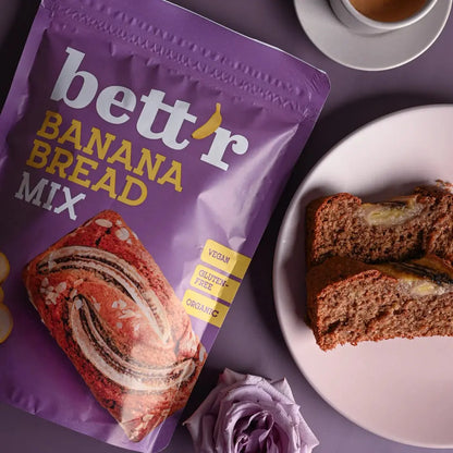 Preparado Para Banana Bread Sin Gluten Bett'r 300g Bio_2