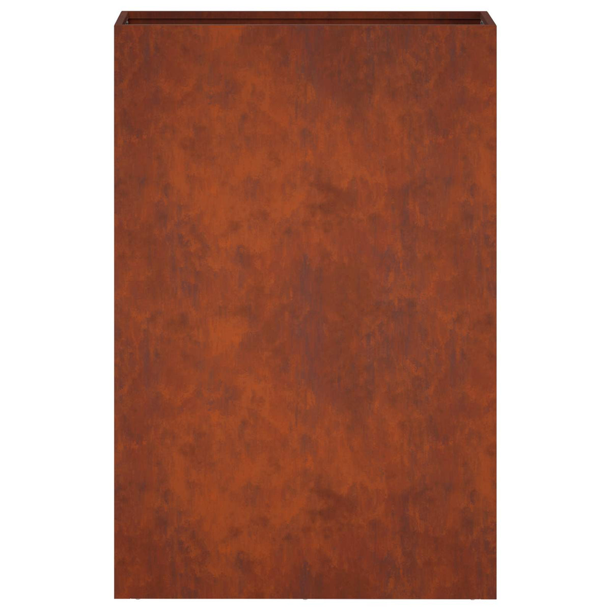 Macetero De Jardín 2 Uds. Oxidado 50 X 20 X 75 Cm Acero Oxidado_4