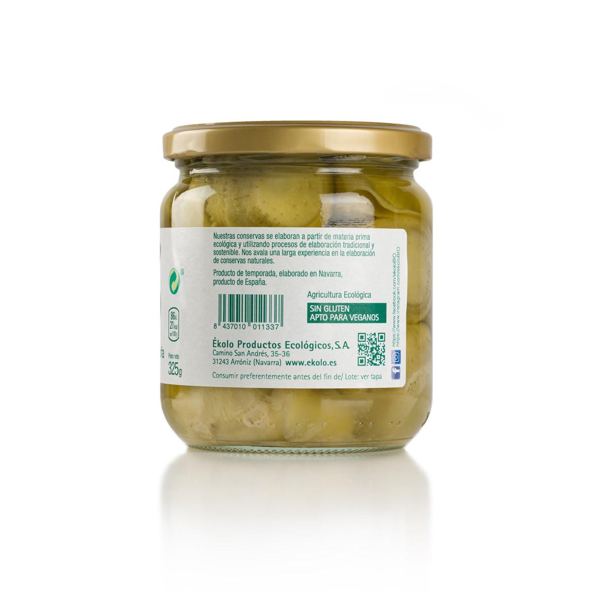 Alcachofas Ecológicas Enteras BIO Ekolo 325 g
