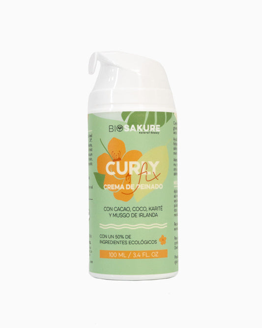Curly Fix - Crema De Peinado Para Rizos Perfectos E Hidratados 100 Ml Bio Sakure_0
