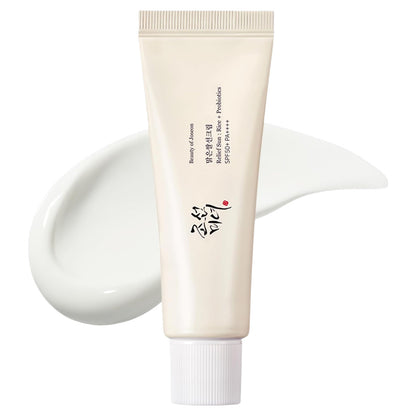 Crema Solar SPF50 Rice &amp; Probiotics Relief Sun Beauty Of Joseon 50 ml