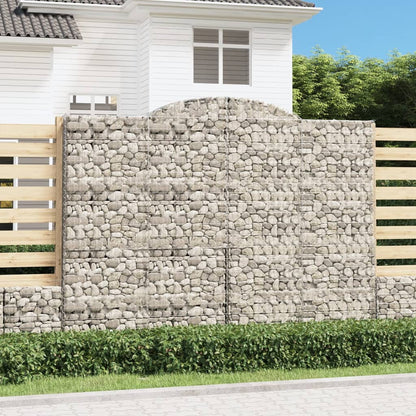 Cestas De Gaviones 11 Uds Forma De Arco Hierro 300x50x220/240cm_1